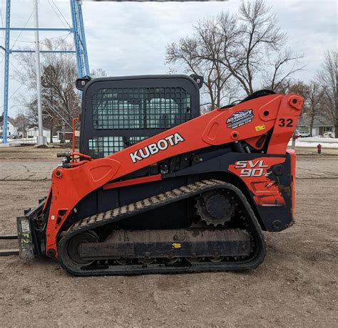 2012 kubota svl90hfc compact track loader for sale|KUBOTA SVL90 Track Skid Steers For Sale .